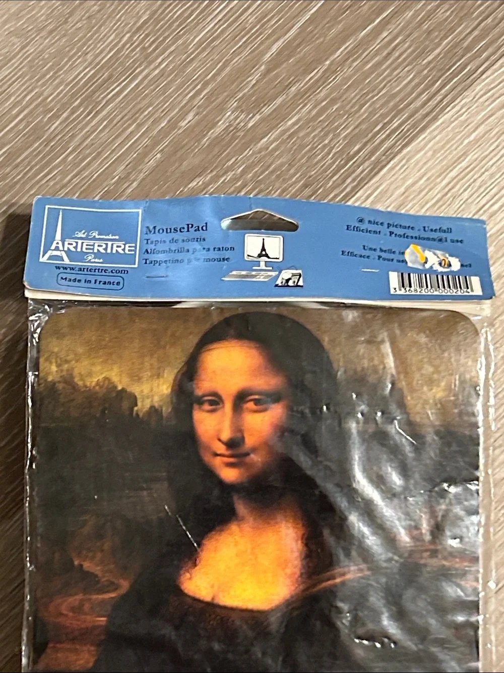 Aerertre Paris New In Packaging Mona Lisa Artwork Mousepad